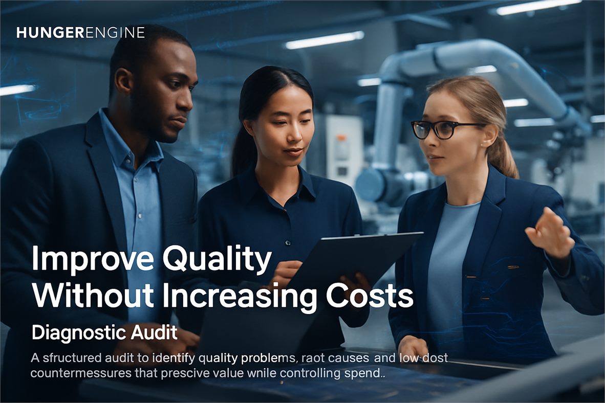 Improve Quality Without Increasing Costs — Diagnostic Audits