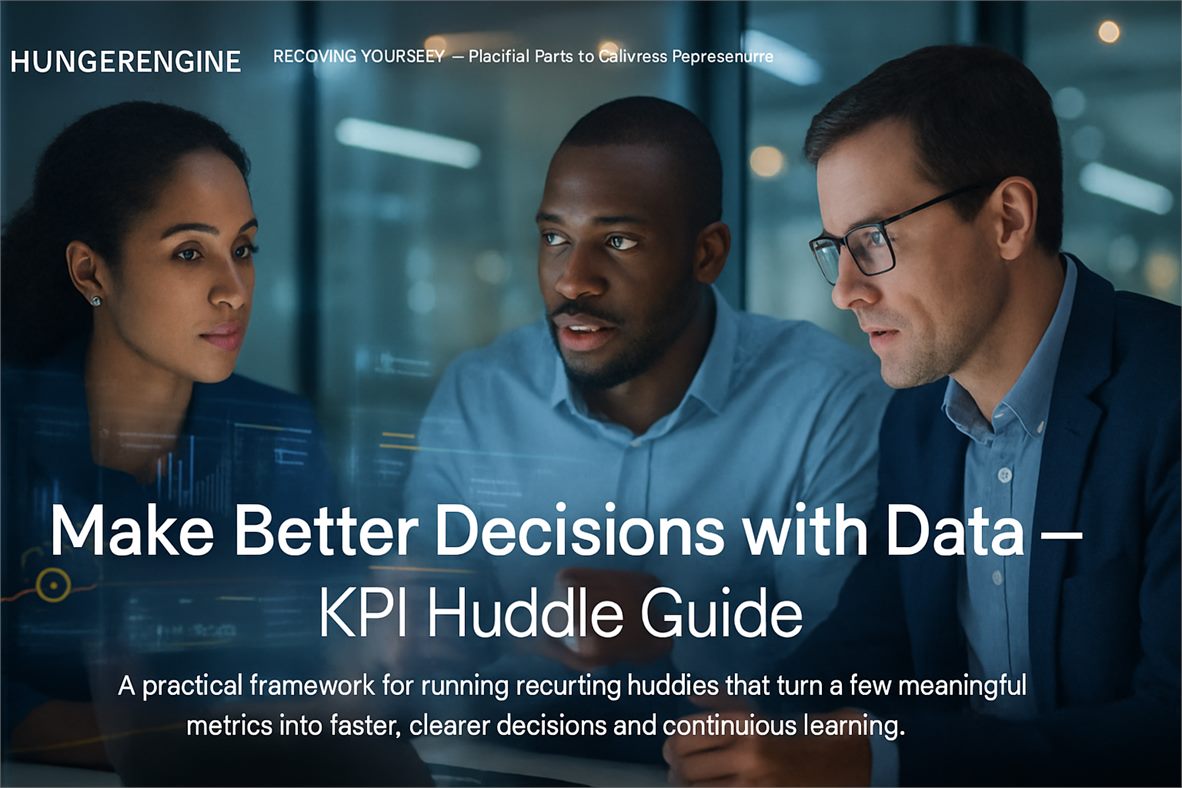 Make Better Decisions with Data — KPI Huddles Guide
