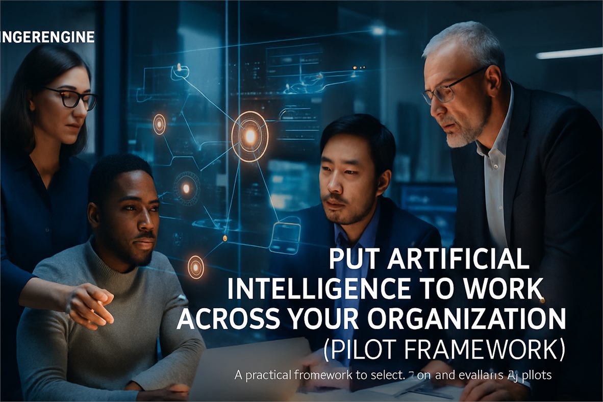 Put Artificial Intelligence to Work Across Your Organization (Pilot Framework)