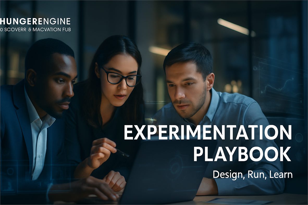Experimentation Playbook — Design, Run, Learn