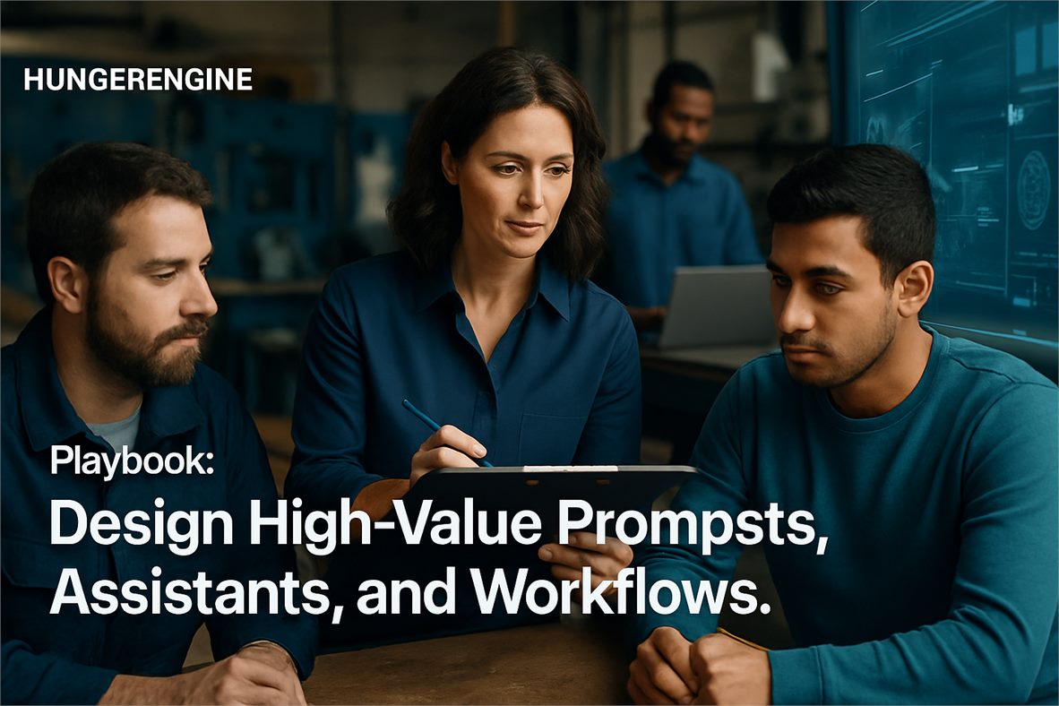 Playbook: Design High-Value Prompts, Assistants, and Workflows