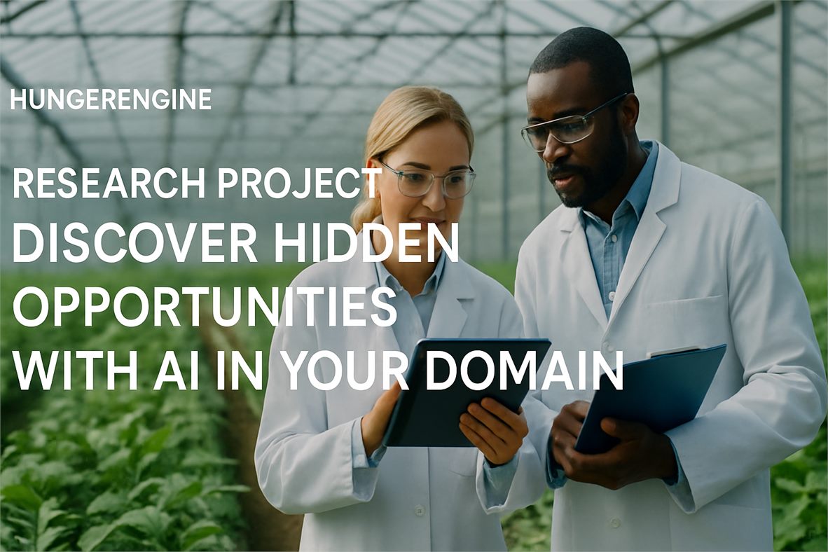 Research Project: Discover Hidden Opportunities with AI in Your Domain
