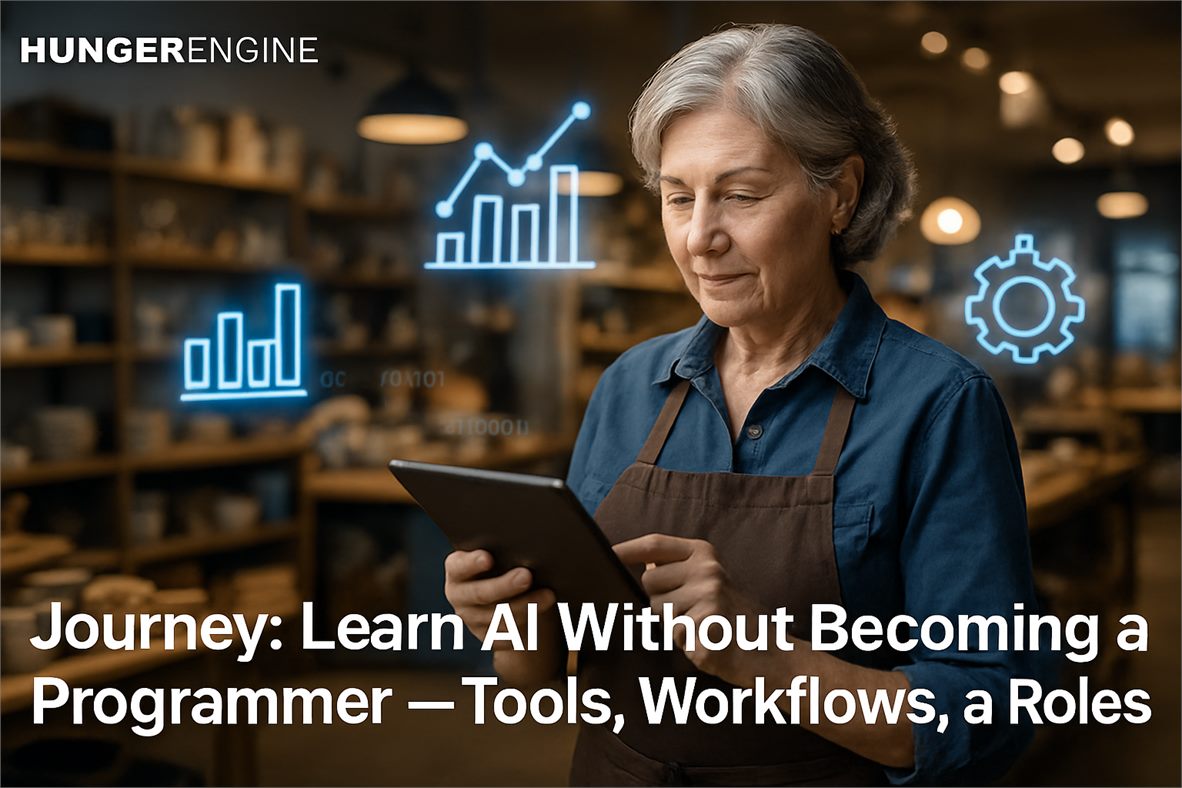 Journey: Learn AI Without Becoming a Programmer — Tools, Workflows, and Roles