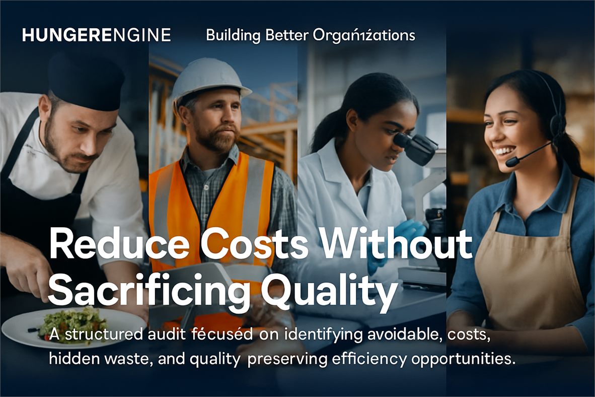 Reduce Costs Without Sacrificing Quality (Audit)