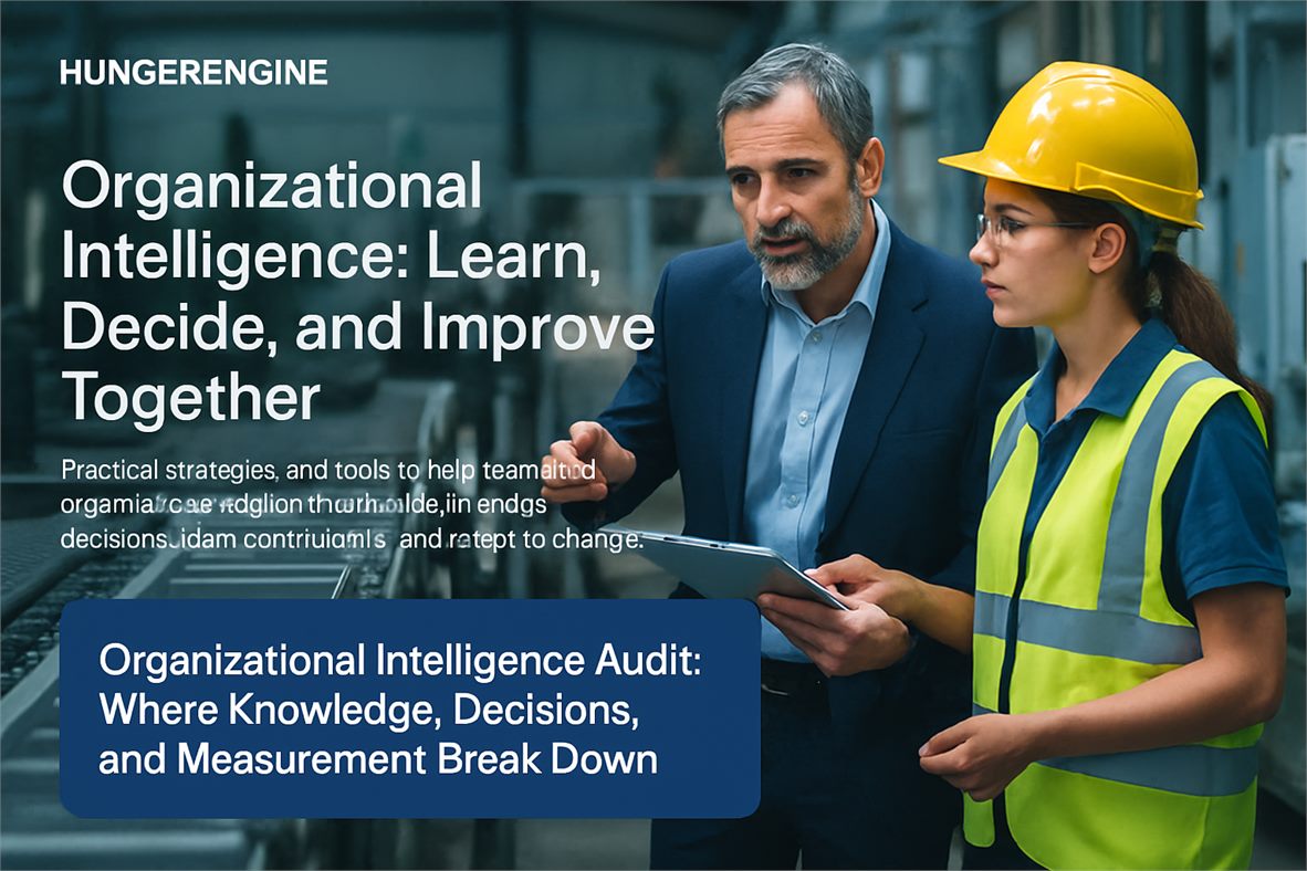 Organizational Intelligence Audit: Where Knowledge, Decisions, and Measurement Break Down