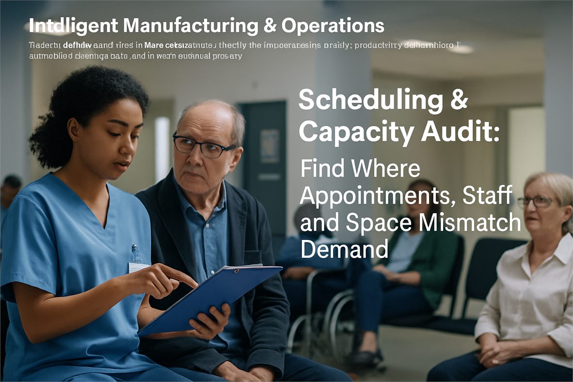 Scheduling & Capacity Audit: Find Where Appointments, Staff, and Space Mismatch Demand