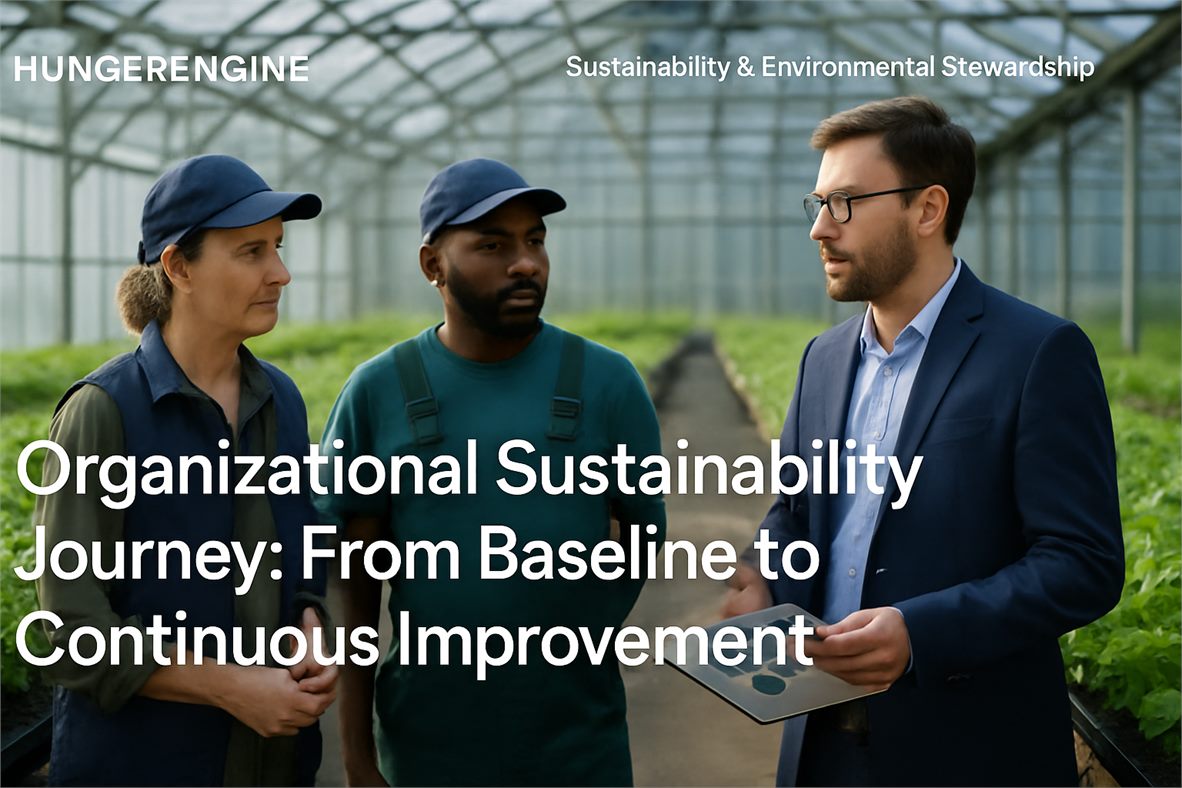 Organizational Sustainability Journey: From Baseline to Continuous Improvement