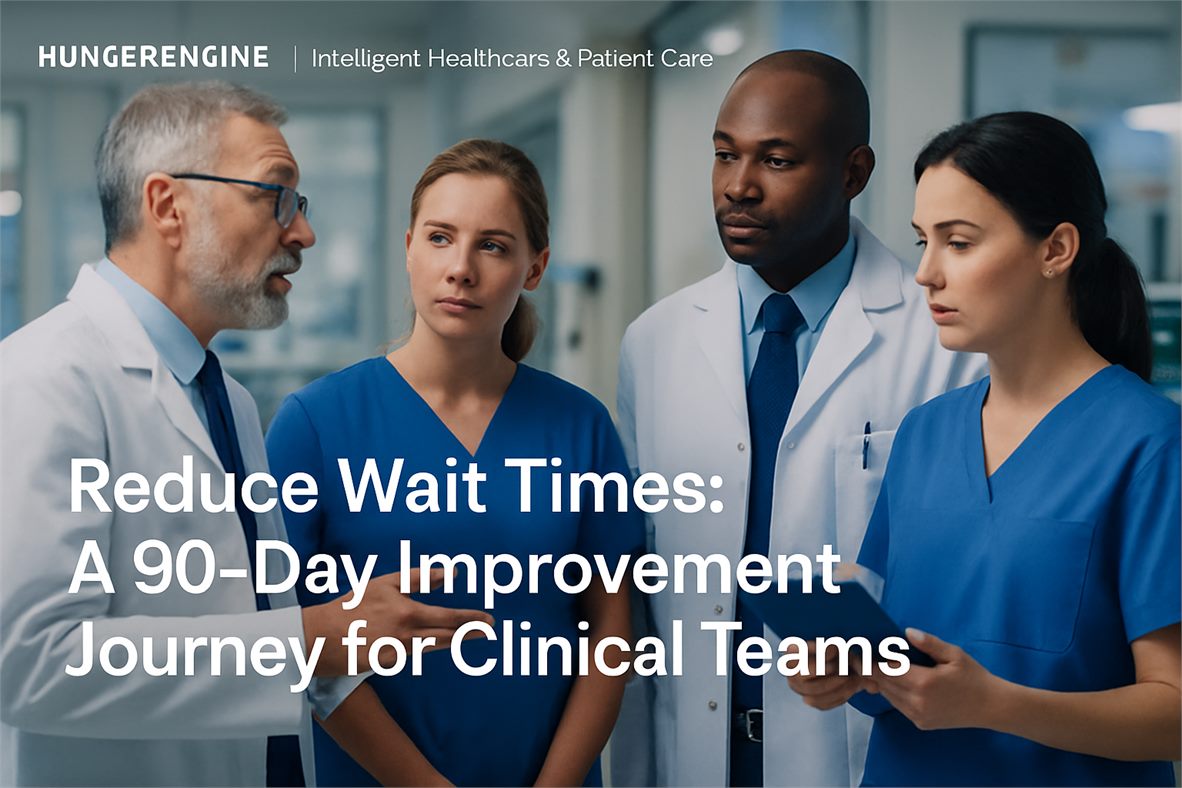 Reduce Wait Times: A 90‑Day Improvement Journey for Clinical Teams