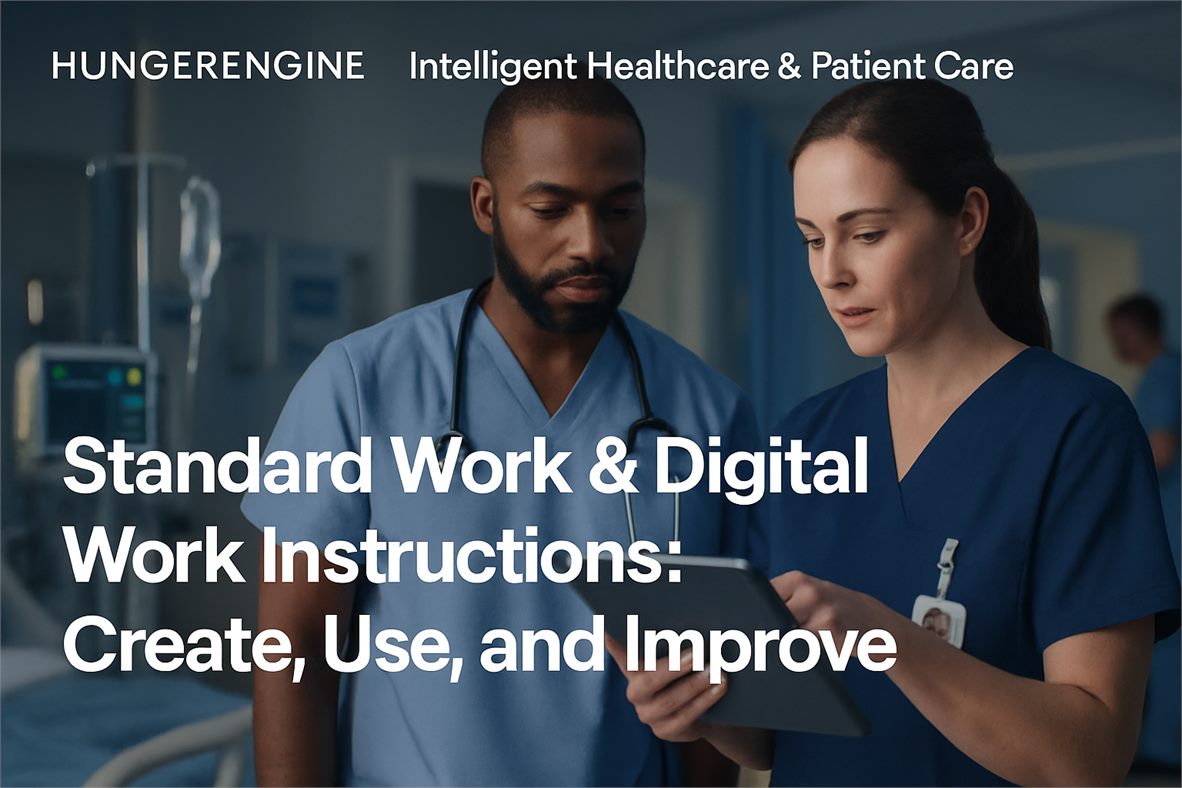 Standard Work & Digital Work Instructions: Create, Use, and Improve