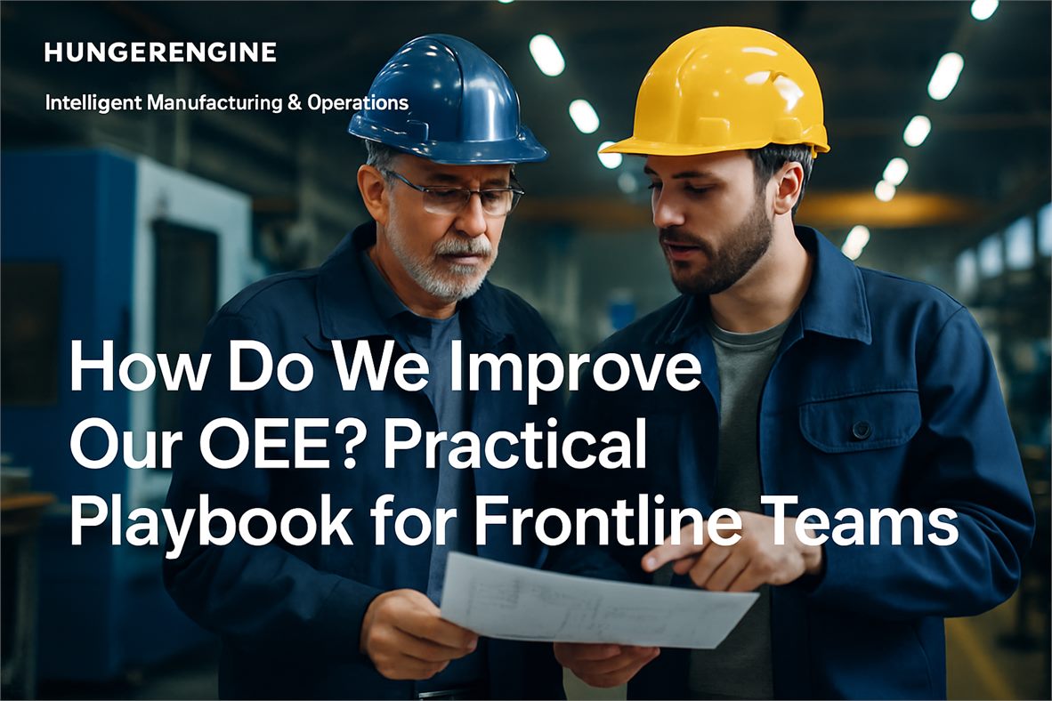 How Do We Improve Our OEE? Practical Playbook for Frontline Teams