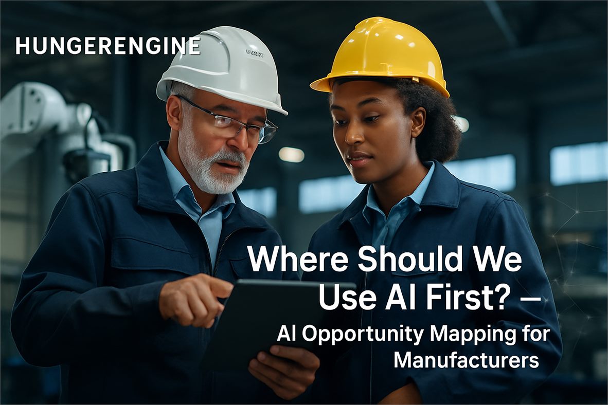 Where Should We Use AI First? — AI Opportunity Mapping for Manufacturers